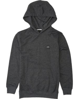 Boys' Billabong (2-7) All Day Pullover Hoodie Black | 821UXIKVZ