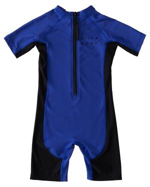 Boys' Billabong (2-7) All Day Spring Wetsuit Deep Blue | 368KMZSVW