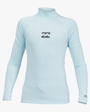 Boys' Billabong (2-7) All Day Wave Performance Fit Long Sleeve Playsuit Black | 096IFHMVT
