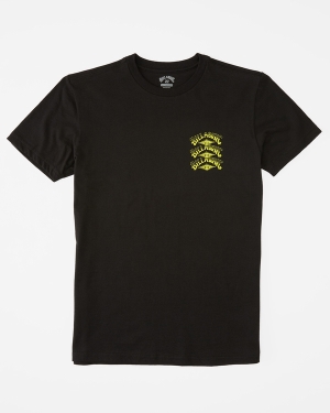 Boys' Billabong (2-7) Providence Short Sleeve T Shirts Black | 954PNIZLY
