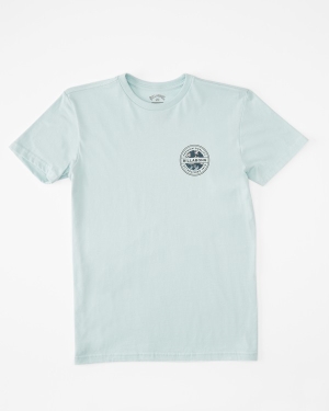 Boys' Billabong (2-7) Rotor Fill Short Sleeve T Shirts Blue | 761HTEBRJ