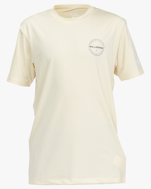 Boys' Billabong (2-7) Rotor Loose Fit Short Sleeve Surf Tee Yellow | 518EHFIJR