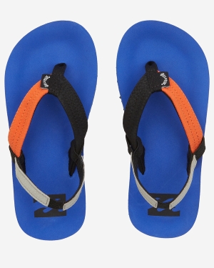 Boys' Billabong (2-7) Stoked Flip Flops Blue | 649JKDETS