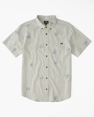 Boys' Billabong (2-7) Sundays Mini Organic Short Sleeve Shirts Multicolor | 586BMZLYV