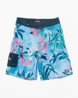 Boys' Billabong (2-7) Sundays OG 13 Boardshorts Multicolor | 214QOGVAW