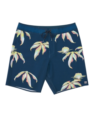 Boys' Billabong (2-7) Sundays Pro 13 Boardshorts Navy | 723OPLAHS