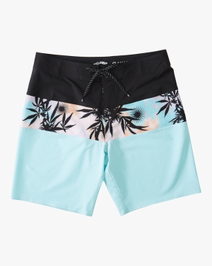 Boys' Billabong (2-7) Tribong Pro 13 Boardshorts Light Turquoise | 607IAFWJZ