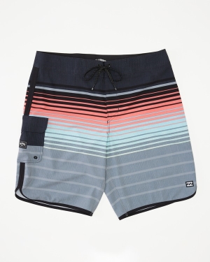 Boys' Billabong 73 Stripe Pro 18 Boardshorts Grey | 760BAPDGE