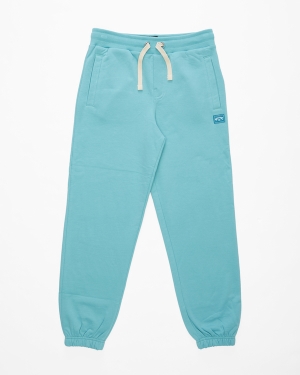 Boys' Billabong All Day Sweatpants Blue | 489KJBPYL