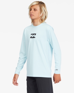 Boys' Billabong All Day Wave Loose Fit Long Sleeve Surf Tee Multicolor | 432RPVYIL