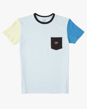 Boys' Billabong Apex Pocket T Shirts Multicolor | 237SRYXIP