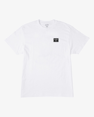 Boys' Billabong Bad Billy Arch Short Sleeve T Shirts White | 681CGNEDT
