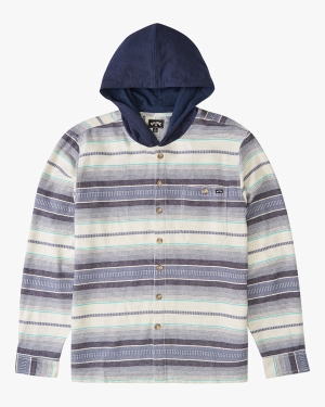 Boys' Billabong Baja Flannel Shirts Multicolor | 493GHYQWP