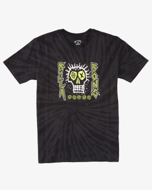 Boys' Billabong Billy Short Sleeve T Shirts Black | 192XGCENI