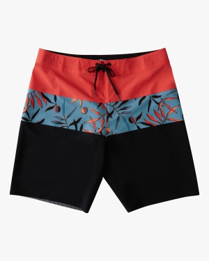 Boys' Billabong Boys 8-16 Tribong Pro Boardshorts Multicolor | 590WHOCLT