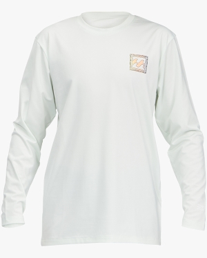 Boys' Billabong Crayon Wave Loose Fit Long Sleeve Surf Tee Multicolor | 723QIKOPT