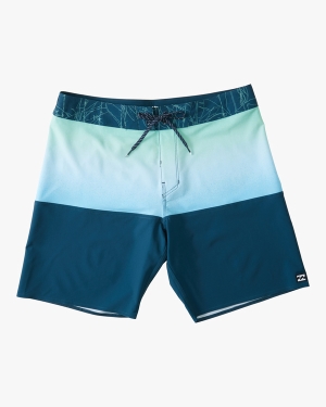Boys' Billabong Fifty50 Panel Pro 17 Boardshorts Multicolor | 971HCKXUG