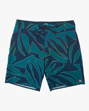 Boys' Billabong Sundays Pro 17 Boardshorts Blue | 607KILQCY