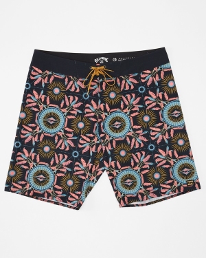 Boys' Billabong Sundays Pro 17 Boardshorts Multicolor | 934QTFNCS