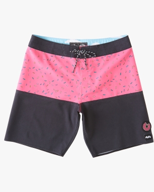 Boys' Billabong The Simpsons Donut Pro 17 Boardshorts Black | 934MTXNZV