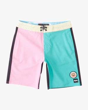 Boys' Billabong The Simpsons Krusty Lo Tide 17 Boardshorts Black | 846ZJNTHO