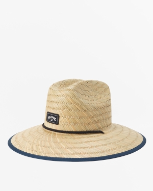 Boys' Billabong Tides Print Straw Lifeguard Hats Multicolor | 578MGCJUS