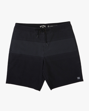 Boys' Billabong Tribong Lo Tide 17 Boardshorts Black | 721XOAYZI