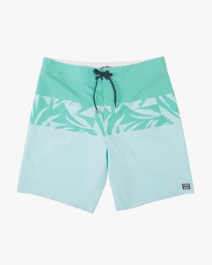 Boys' Billabong Tribong Pro 17 Boardshorts Light Turquoise | 132SYWHZN