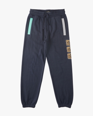 Boys' Billabong United Sweatpants Navy | 608QKOISD