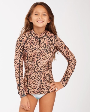 Girls' Billabong 1mm Peeky Wetsuit Multicolor | 176CQNJEA