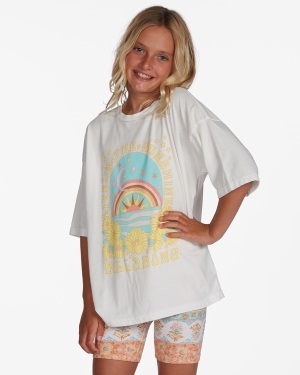 Girls' Billabong Biker Babe Mini Bike Shorts Coral | 964BQDJIU