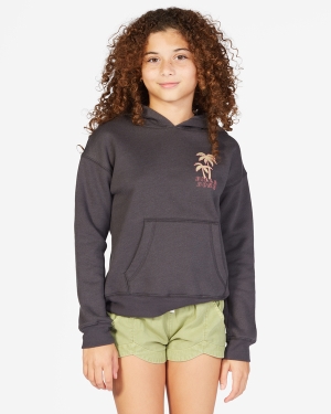 Girls' Billabong Dream On Graphic Hoodie Black | 548DXMPIU
