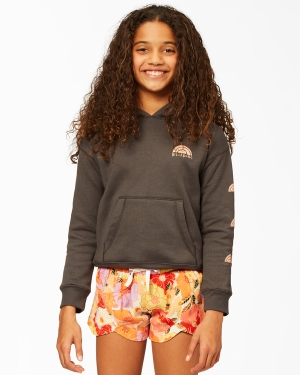 Girls' Billabong Mad For You Elastic Waist Shorts Coral | 623SHRIKJ