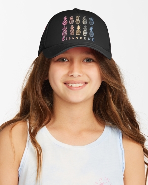 Girls' Billabong Ohana Trucker Hats Pink | 806XCHFAK