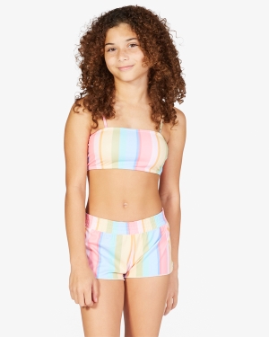 Girls' Billabong Say Hello Swimwear Multicolor | 689HXOEVW