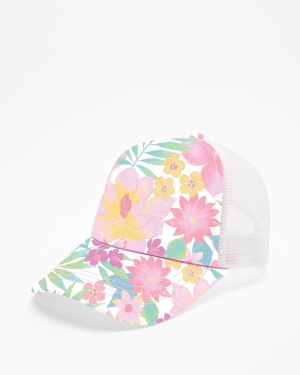 Girls' Billabong Shenanigans Trucker Hats Pink | 387DMHGXI