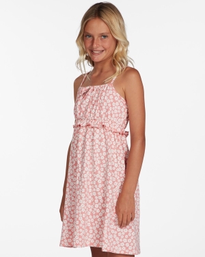 Girls' Billabong Summers Here Knit Dress Multicolor | 069UAFECQ