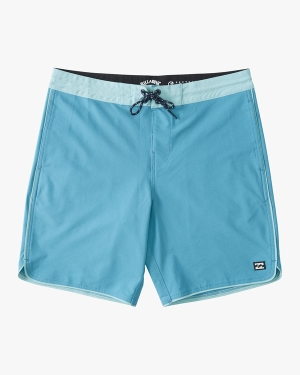 Men's Billabong 73 Lo Tide 19 Boardshorts Blue | 984GXIWDT