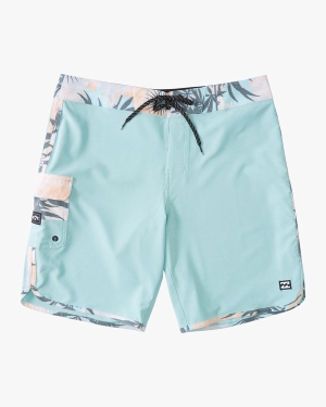 Men's Billabong 73 Pro 20 Boardshorts Blue | 021MIKUWD