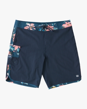 Men's Billabong 73 Pro 20 Boardshorts Navy | 389MHFEKQ