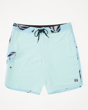 Men's Billabong 73 Pro 20 Boardshorts White | 012MXVAGB