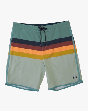 Men's Billabong 73 Spinner Lo Tide 19 Boardshorts Olive | 430PAFBYW