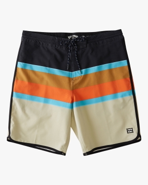 Men's Billabong 73 Spinner Lo Tides 19 Boardshorts Orange | 498GICEUX
