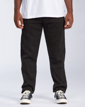Men's Billabong A/Div Boundary Sweatpants Black | 213YWDBRN