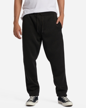 Men's Billabong A/Div Boundary Sweatpants Black | 476UWQHVL
