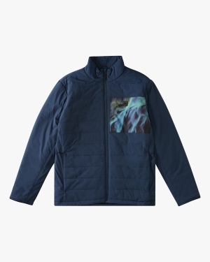 Men's Billabong A/Div Burkard Journey Plus Jackets Multicolor | 489VYGMBI