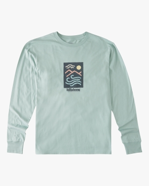 Men's Billabong A/Div Concord Organic Long Sleeve T Shirts Multicolor | 951CVRWLB