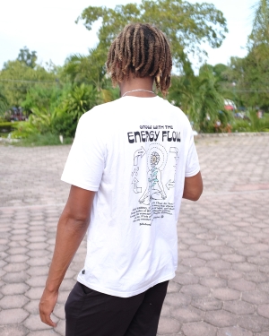 Men's Billabong A/Div Flow Organic Short Sleeve T Shirts White | 138SAIFXH