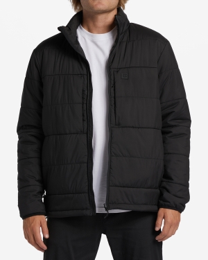 Men's Billabong A/Div Journey Plus Graphene Jackets Black | 590PDXBHR