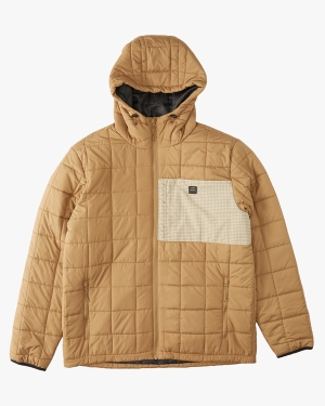 Men's Billabong A/Div Journey Puffer Jackets Multicolor | 408WYKIPJ